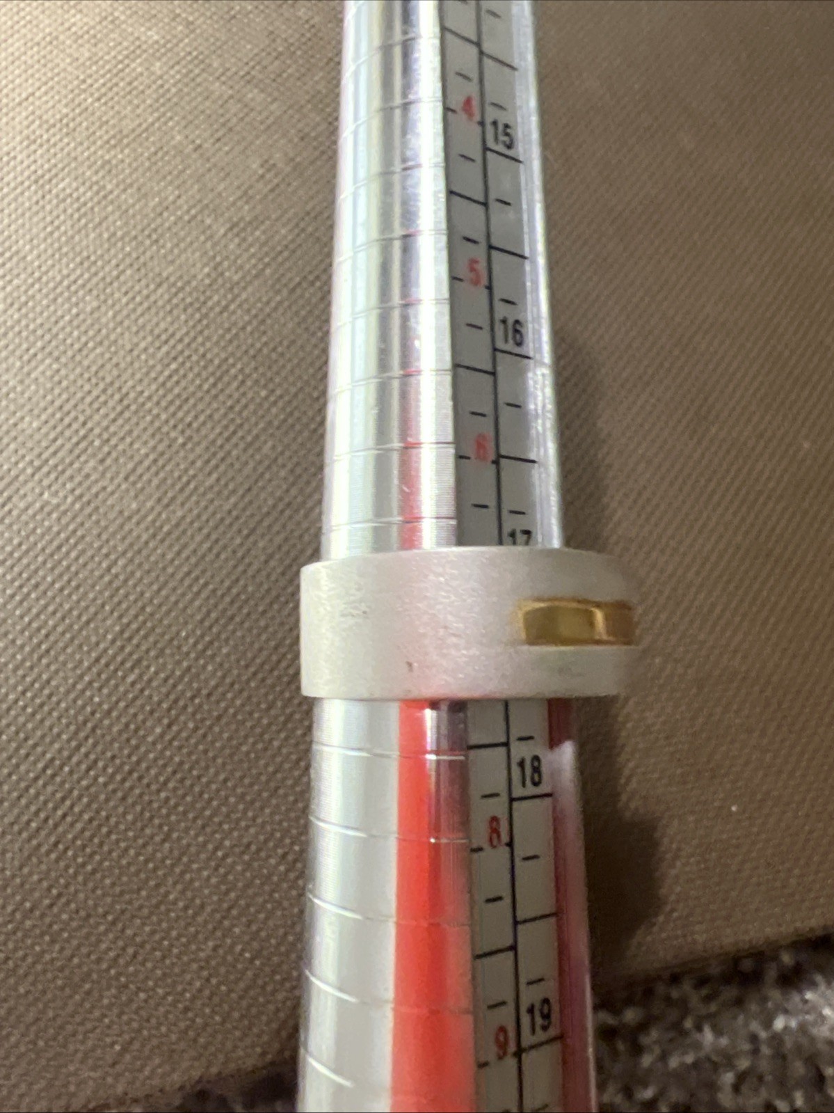 18k Ge Ring Two Tone Clear Triangular Floating St… - image 6