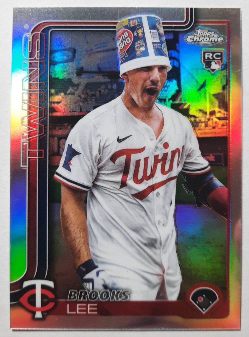 2025 Topps Chrome Update Brooks Lee Image Variation SSP #USC6  - Minnesota Twins