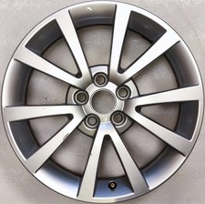 original Skoda Fabia II Roomster Alufelge 6,5x16 ET43 5J0601025AA jante