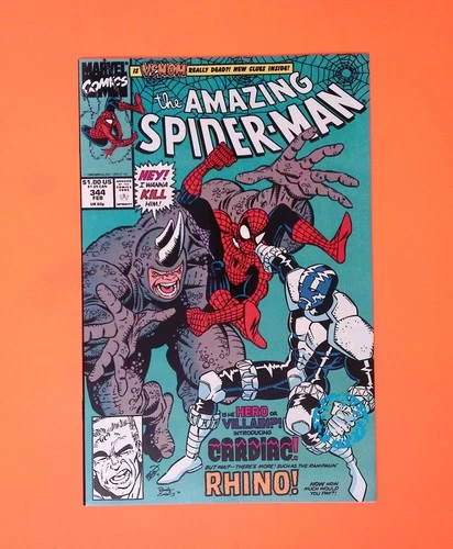 Amazing Spider-Man #344 Vol. 1 1991 Marvel Comics 1st App RY89-134