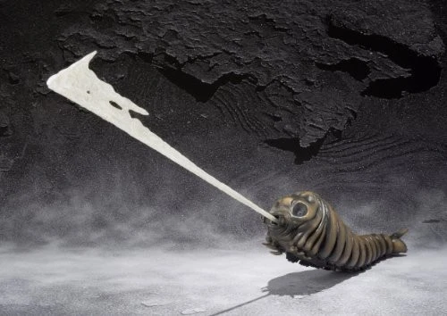 S.H. monster Arts Mothra Larva Battra Larva Set Figure Bandai Japan - Image 4 of 4