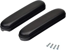 Alveytech 10" Desk Length Vinyl Armrest Pads for Drive Wheelchairs and Transport