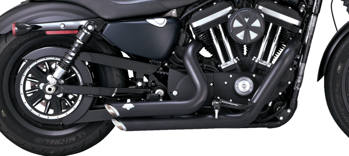 Vance & Hines Shortshots Staggered Exhaust for 2014-2022 Harley