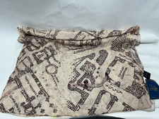 Harry Potter Beige Marauders Map Lightweight Chiffon Scarf New