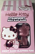 Hello Kitty Strawberry Milk Slap Game – Sweet Card Slapping Fun – New Sealed