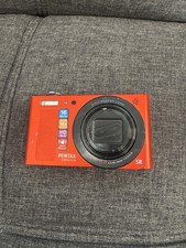 Pentax Digital Camera Optio RZ18 16.0MP Orange Tested No Charger