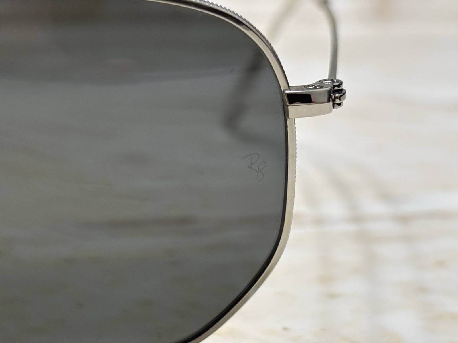 Ray-Ban RB8148 Titanium Hexagonal Sunglasses Grey… - image 2