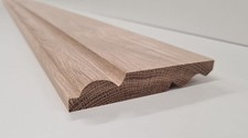 Solid Oak Skirting Timber Torus Ogee Dual Sided Hardwood 120x20mm 5" Board