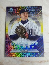 CASEY MIZE - 2020 TOPPS BOWMAN BASEBALL DAWN OF GLORY MOJO REFRACTOR CARD