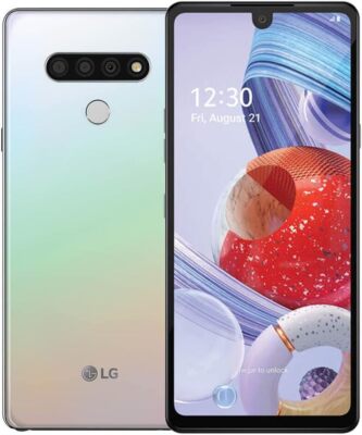 For Verizon - LG STYLO 6 Q730MM White 64GB Smartphone - Good Condition