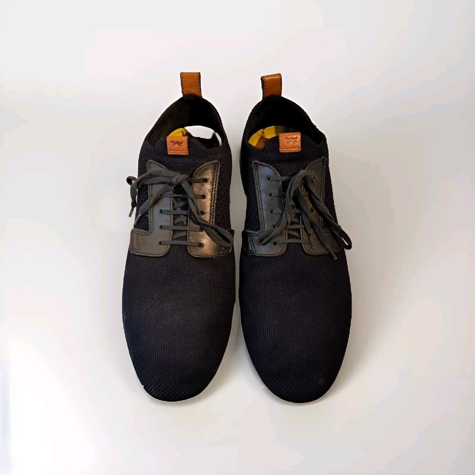 SAOLA Wolf and Shepherd Swifknit Derby Uomo 13 Scarpe Crossover Blu Navy Oxford LEGGI