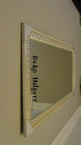 Specchio grande specchio da parete stile barocco specchio bagno decorazione 150X70 WG - Foto 7 di 7