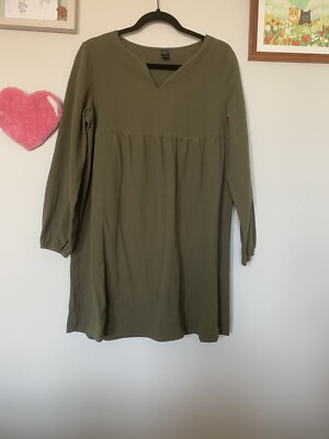 Emery Rose Green Long Sleeve Dress Size Large | eBay