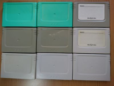 SS Sega Saturn Power Memory Cartridge EXTERNAL STORAGE CARD GAME DATA [HSS-0138]