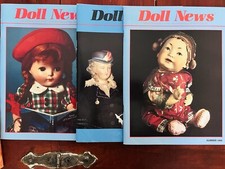 Lot Of 4 Vintage UFDC Doll News Magazines 1988-1990s. Or make An Offer For One