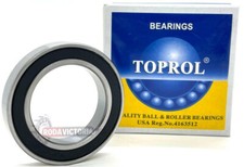 1 pc 6908 2RS rubber sealed High Quality Premium ball bearing, 40 x 62x 12 mm