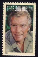 Scott #4892 Charlton Heston Single Forever Stamp - MNH