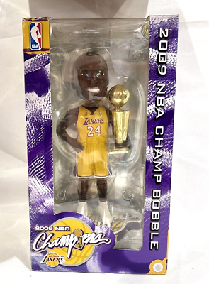2009 Kobe Bryant Los Angeles Lakers Championship Trophy Bobblehead 