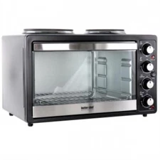 Better Chef Chef Central Xl Toaster Oven And Broiler With Dual Solid Element Bur