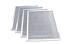 Kitchen Basics 101 Aluminum Hood Vent Filter 4 Pack 97006931 Replacement