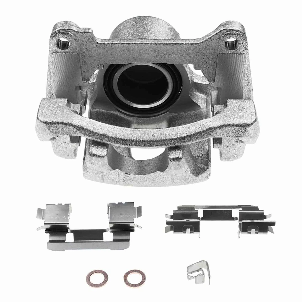 Par de pinzas de freno delanteras con soporte para Toyota Celica 03-05 Scion tC 05-10 Foto 4 de 4