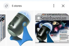 Smithsonian Dual-Function Planetarium Projector w 24 HD Space Images SEE DESC 