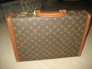Louis Vuitton vintage logo Circa 1978 men's briefcase