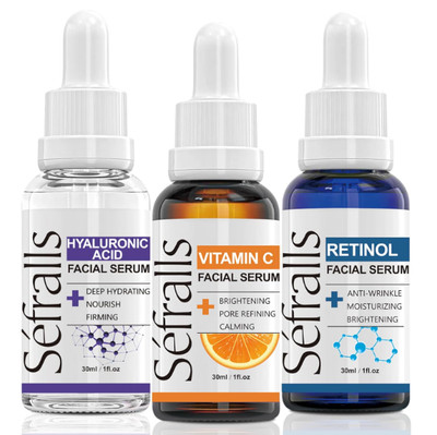 Anti-Aging Facial Serum, Face Lifting for All Skin Types, Stock Solution 3Pack