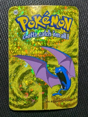 Golbat 042 Pokemon 2000 Vending Prism Sticker Firework Holo
