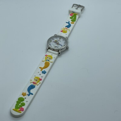 Geneva CH 61 White Mermaid Watch NWOT