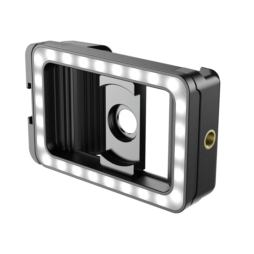  APEXEL 17mm+37mm Thread Lens Adapter With LED Fill Light For Smartphone  - Image 3 of 4