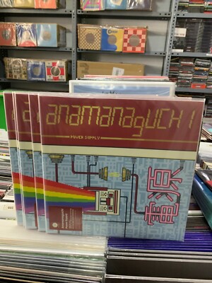 Anamanaguchi LP Power Supply Famicom Vinyl Farbe Splatter 2021