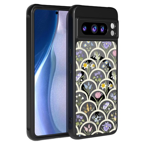 Blumen Handy Hülle für Google Pixel 9 Pro XL 8A 7 Pro Magnet Hybrid Hard Cover - Bild 18 von 18