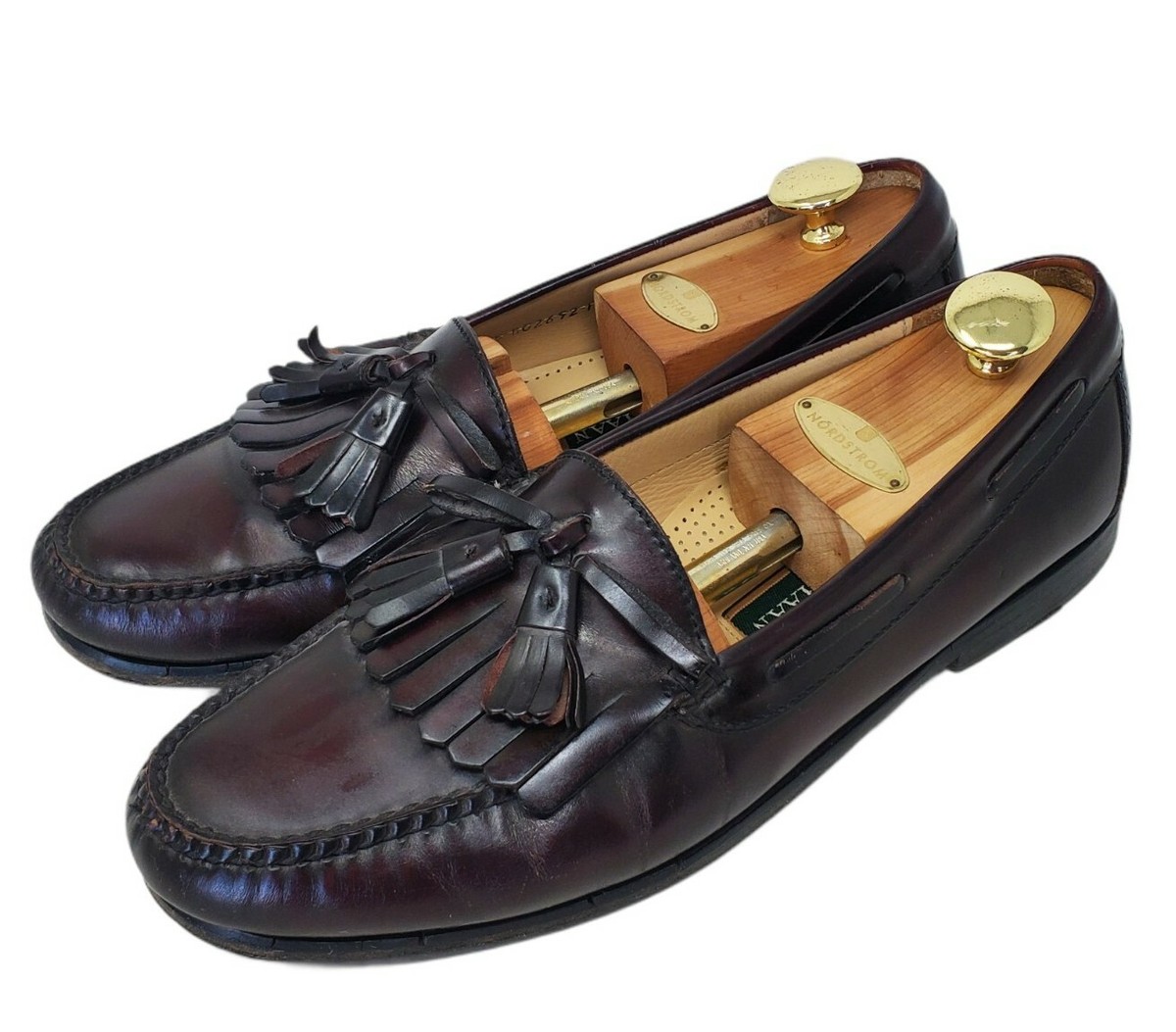 Cole Haan Dress Shoes Mens Cordovan Leather Moc Toe Tassel  display picture 1
