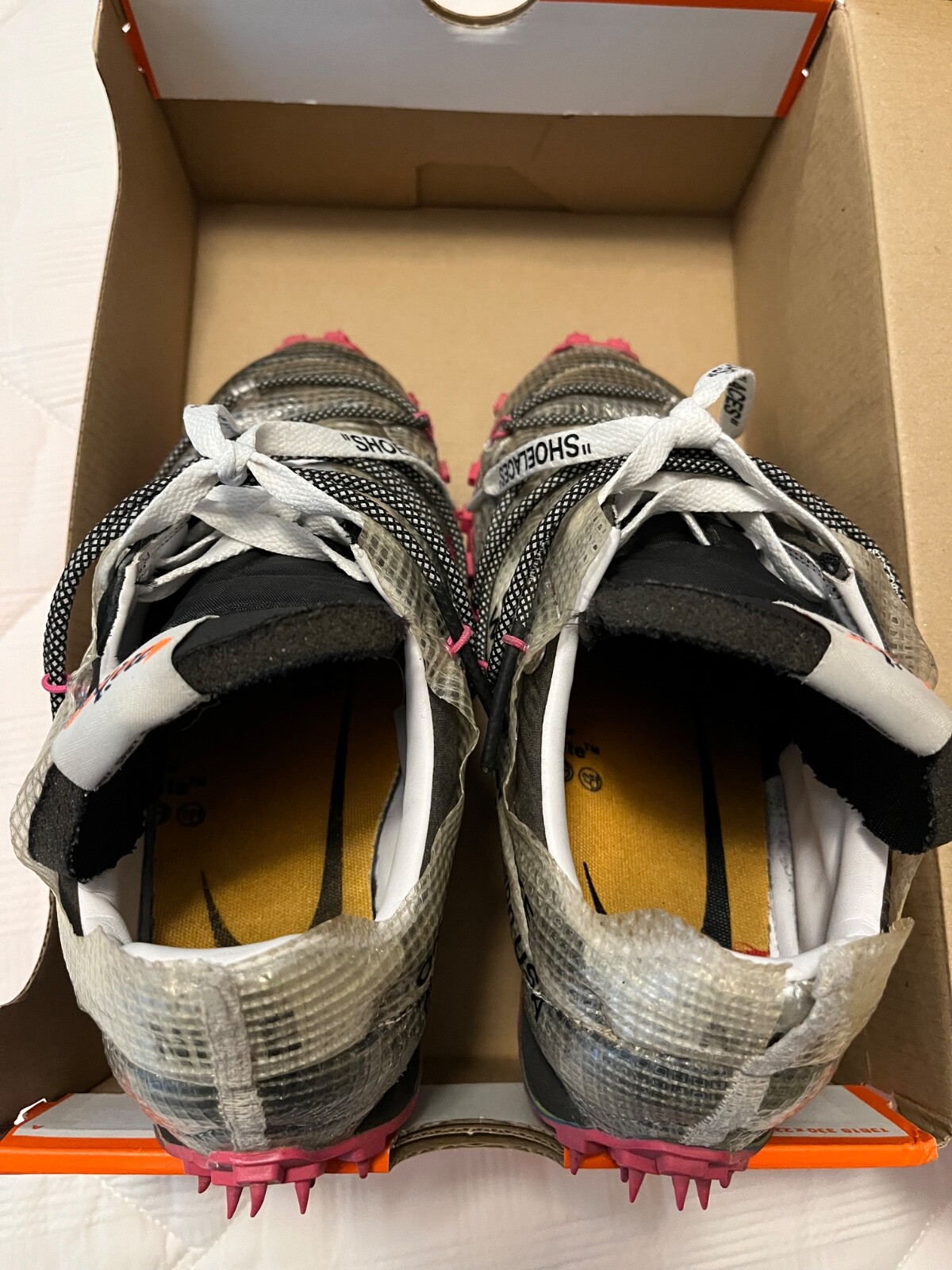 OFF WHITE X NIKE Taglia 11 Nike Off White x Waffle Racer fucsia W