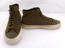 PF Flyers Shoes Center Reissue Hi Brown/Cream Sneaker Size 7.5