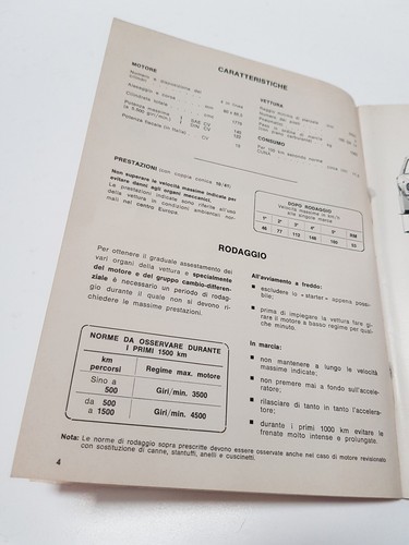 Manuale uso e manutenzione Alfa Romeo Alfetta copertina rossa nuovo edizione '72 - Foto 7 di 24