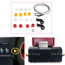 For Tamiya 1/14 RC Truck Car LED Light Warning Light Lamp Position Light DIY Kit