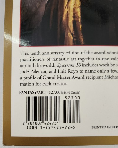 SPECTRUM 10 Best Contemporary Fantastic Art Softcover Christophe Vacher Cvr 2003 - Picture 5 of 17