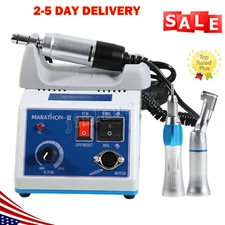 Dental Lab Marathon Electric Micromotor Polisher/Contra Angle/Straight Handpiece