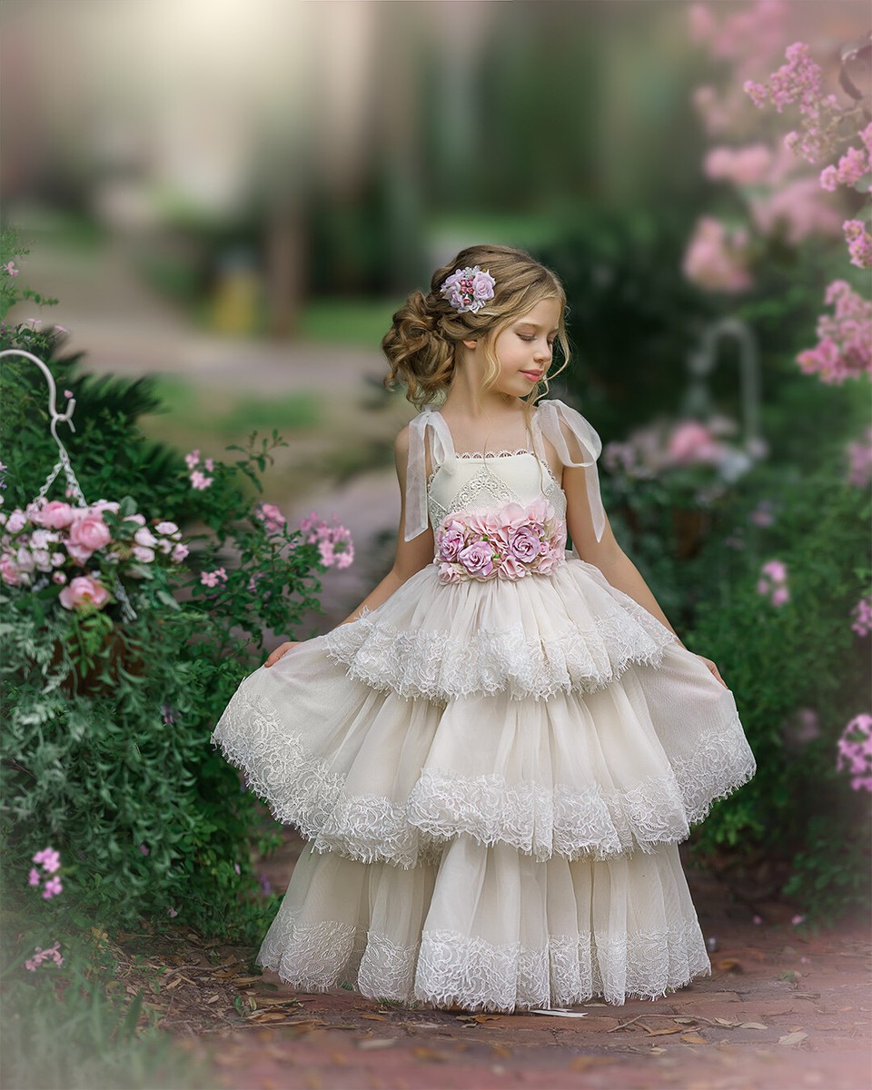 Robe De Soirée Dollcake Pour Fille Taille 5 - Robe De Bal Rose, NEUVE Avec étiquettes (NWT)