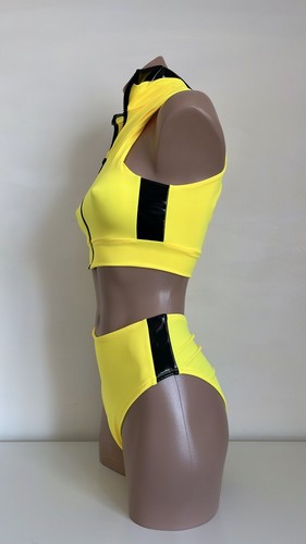Schminke πͺ Dream kill Bill set pole wear dance zip off vest high leg bottoms - Picture 5 of 9