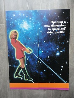 Astro Fighter Video Arcade Machine Flyer Original Gremlin / Sega Brochure