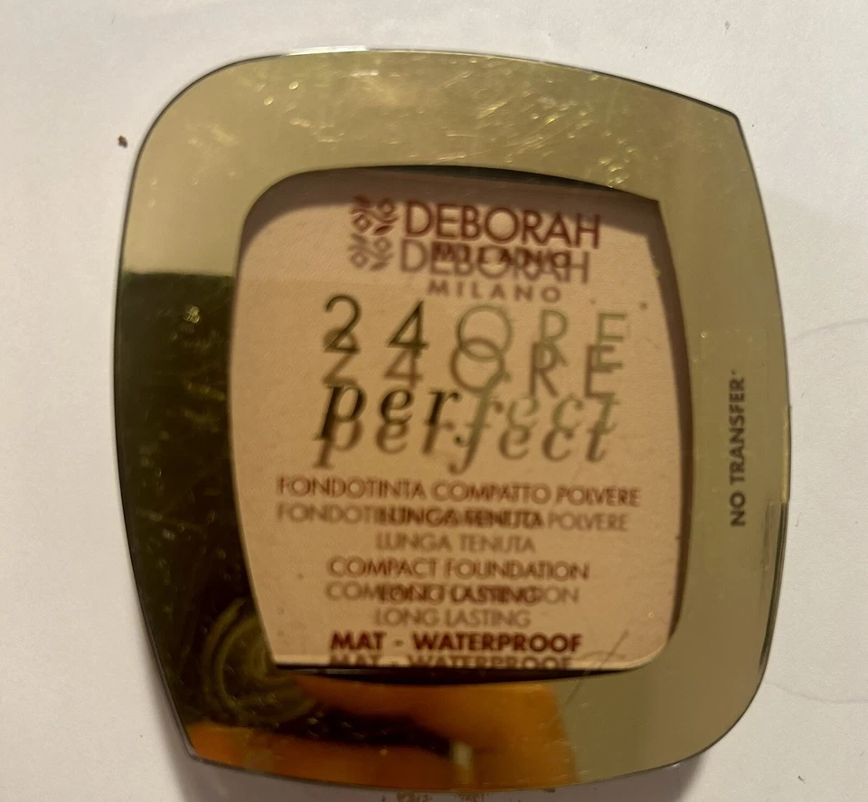 Deborah 24 Hour Perfect Compact Foundation 02 Neu 9 g - Bild 2 von 3