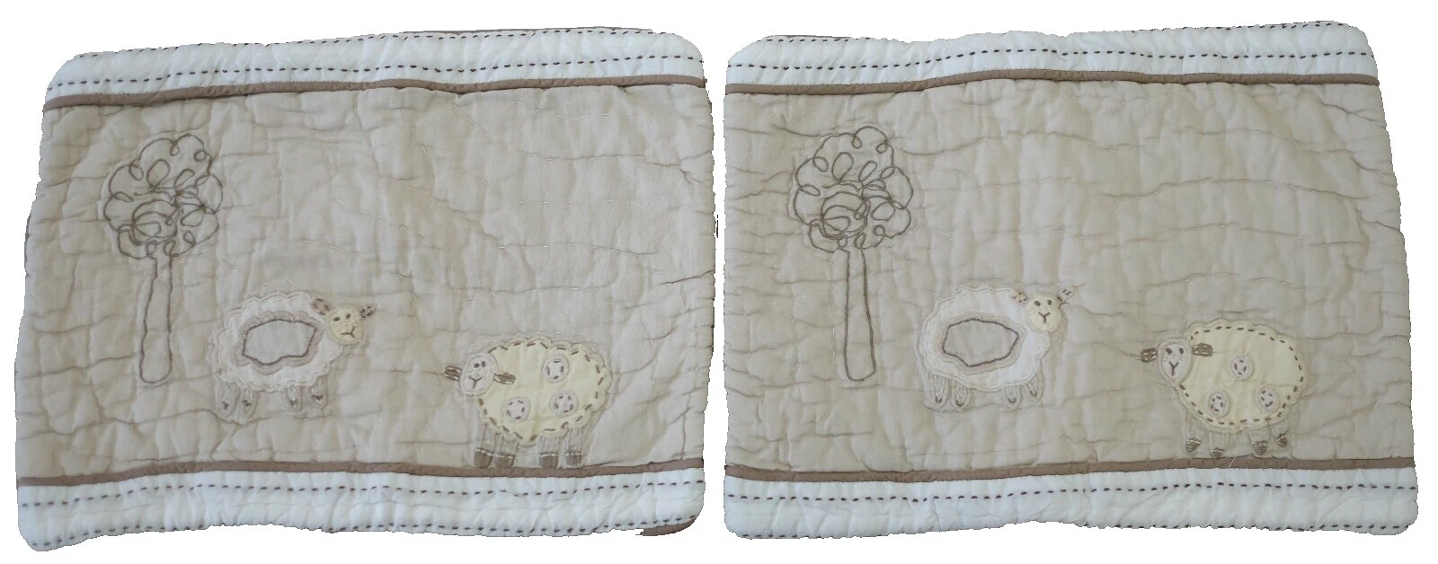 Cuna Pottery Barn Kids Algodón Fundas de almohada y fundas