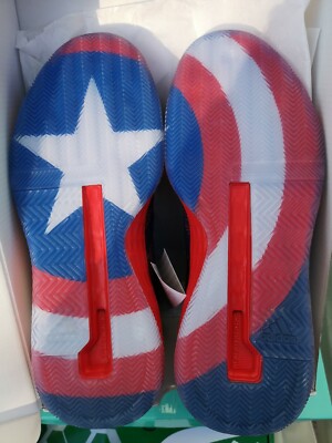Captain America Adidas X Basketballschuhe Marvel N3XT L3V3L 42.5 USA Jordan NBA