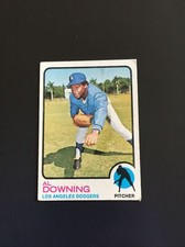 1973 Topps Baseball # 324 Al Downing Dodgers