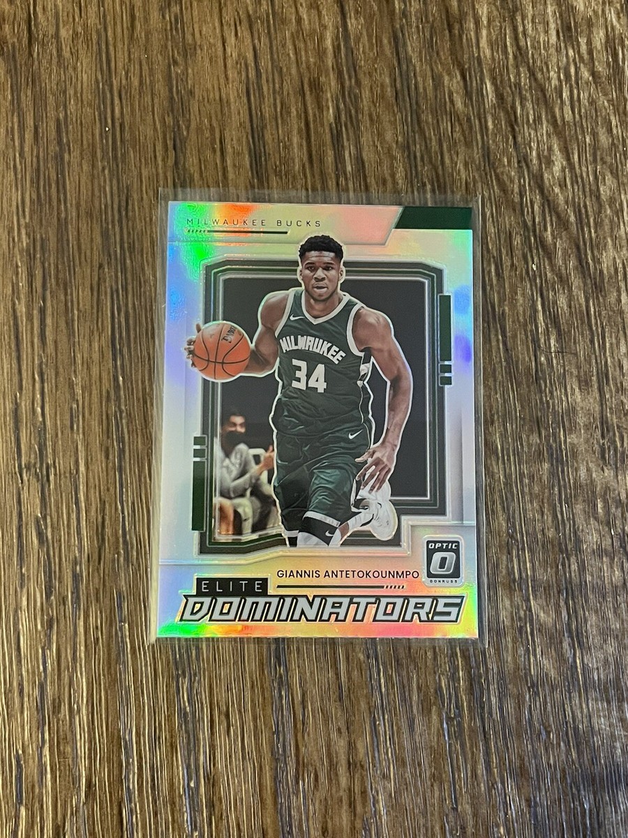 Giannis Antetokounpo Silver Prizm Optic