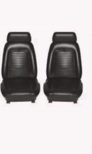 1969 Camaro Bucket Seats Standard Black