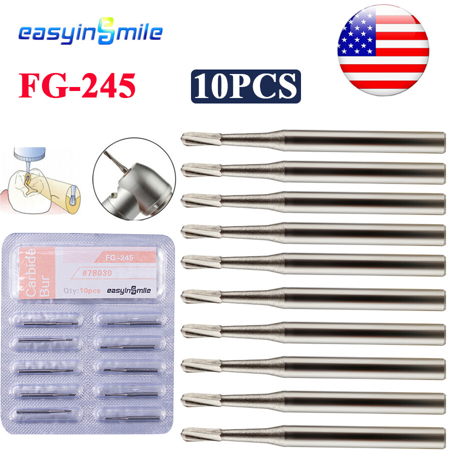 カーペンター ストライクイーグル SE 150-245 FG type MD Dental Surgical Carbide Burs FG round 245 High Speed Drill